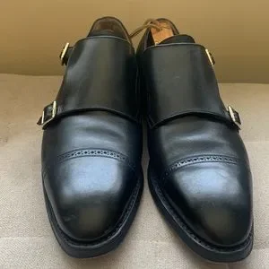 Bally | Shoes | Bally Scardino Mens Black Double Monk Strap 